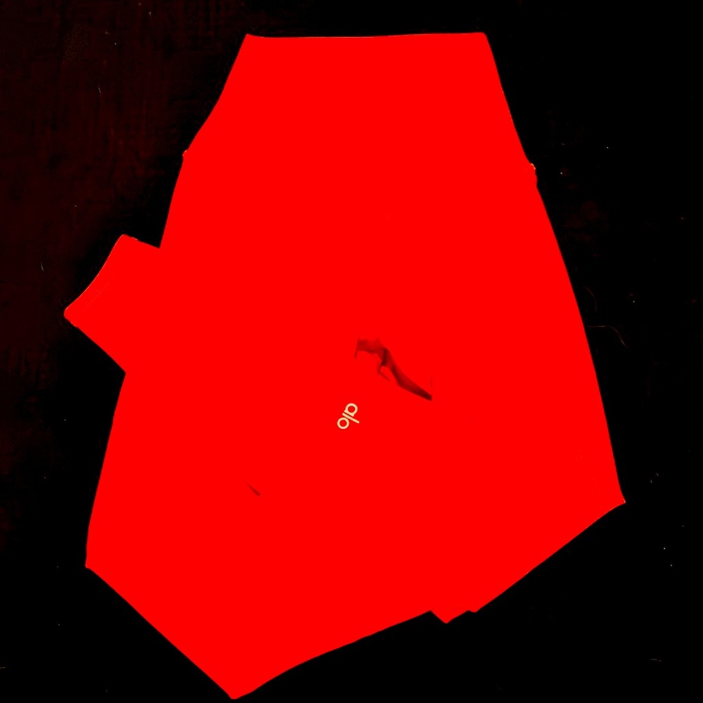 Alo cherry red airlift 7/8 legging